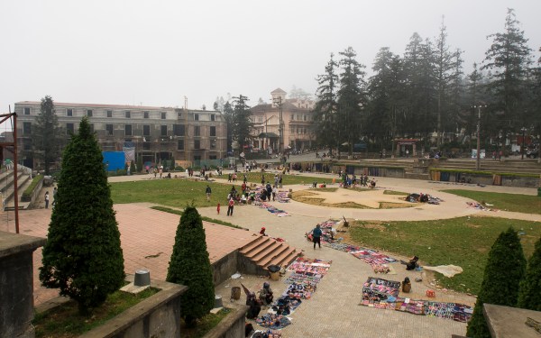 Main Square at Sapa Town